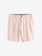 Light Pink Slim Fit Stretch Chinos Shorts - Image 5 of 8