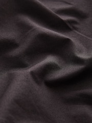 Brown Relaxed Poplin Chino 100% Cotton Shorts - Image 9 of 9