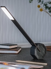Gingko Black Octagon One Desk Lamp - Image 1 of 1