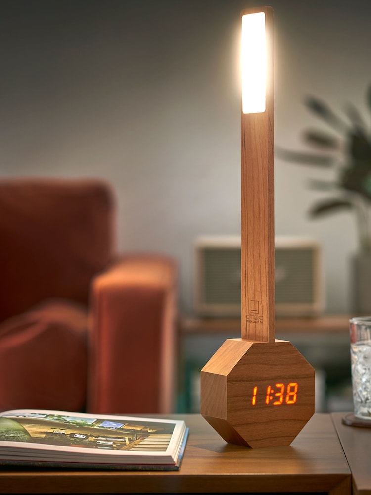 Gingko Cherry Octagon One Plus Desk Lamp - Image 1 of 1