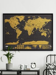Luckies Deluxe Scratch Map - Image 1 of 6