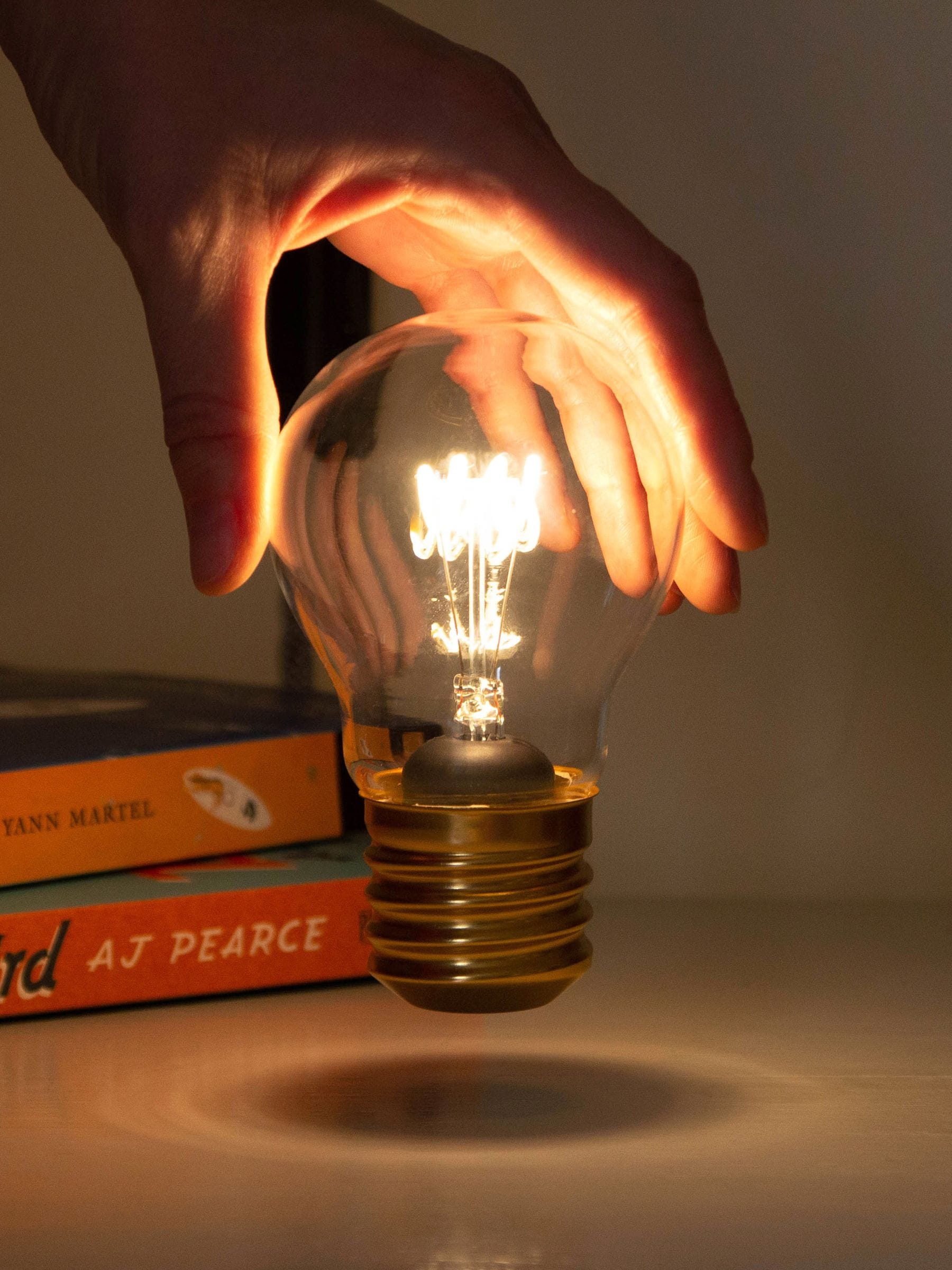 Suck UK Rechargeable Light Bulb | Battery Light Bulb | Wireless Lamp | Cordless Rechargeable Battery | LED Neon Lightbulb | Bedside Lamp | Vintage Edison Bulbs | USB Charging Bedroom Night Lights - Image 2