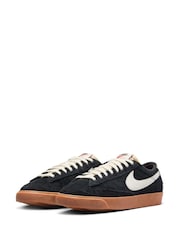 Nike Black Blazer Low Vintage Trainers - Image 6 of 14