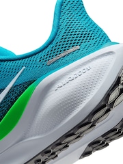 Nike Blue/Green Youth Air Zoom Pegasus 41 Running Trainers - Image 10 of 11