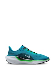 Nike Blue/Green Youth Air Zoom Pegasus 41 Running Trainers - Image 4 of 11