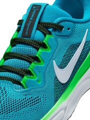 Nike Blue/Green Youth Air Zoom Pegasus 41 Running Trainers - Image 9 of 11