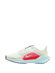 Nike White/Coral Youth Air Zoom Pegasus 41 Running Trainers - Image 4 of 10