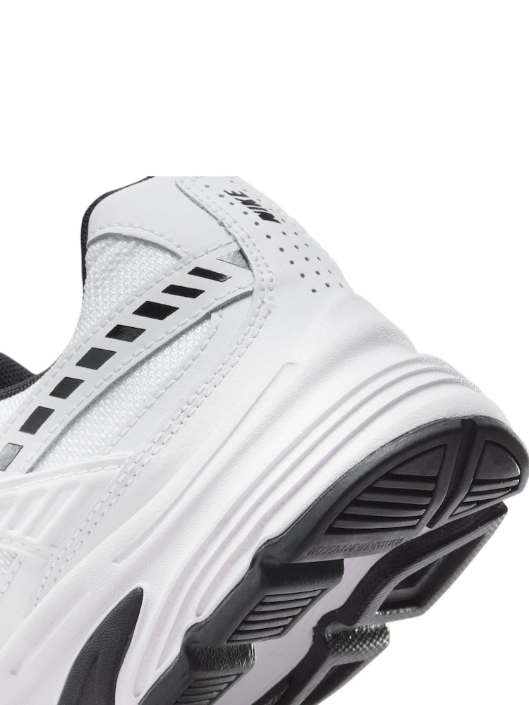 Nike White/Black Initiator Retro Runner Trainers - Image 11 of 11