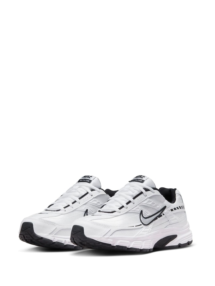 Blanc/Noir - Nike Baskets Initiator Retro Runner - Image 5 of 11