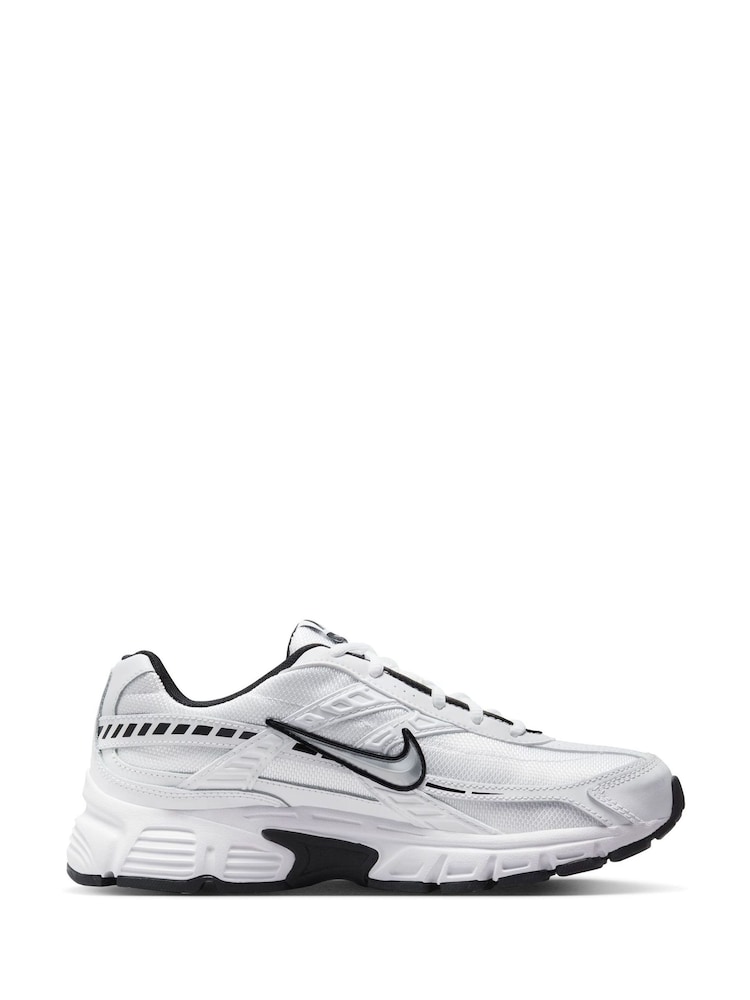 Blanc/Noir - Nike Baskets Initiator Retro Runner - Image 6 of 11