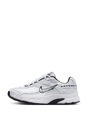 Nike White/Black Initiator Retro Runner Trainers - Image 7 of 11
