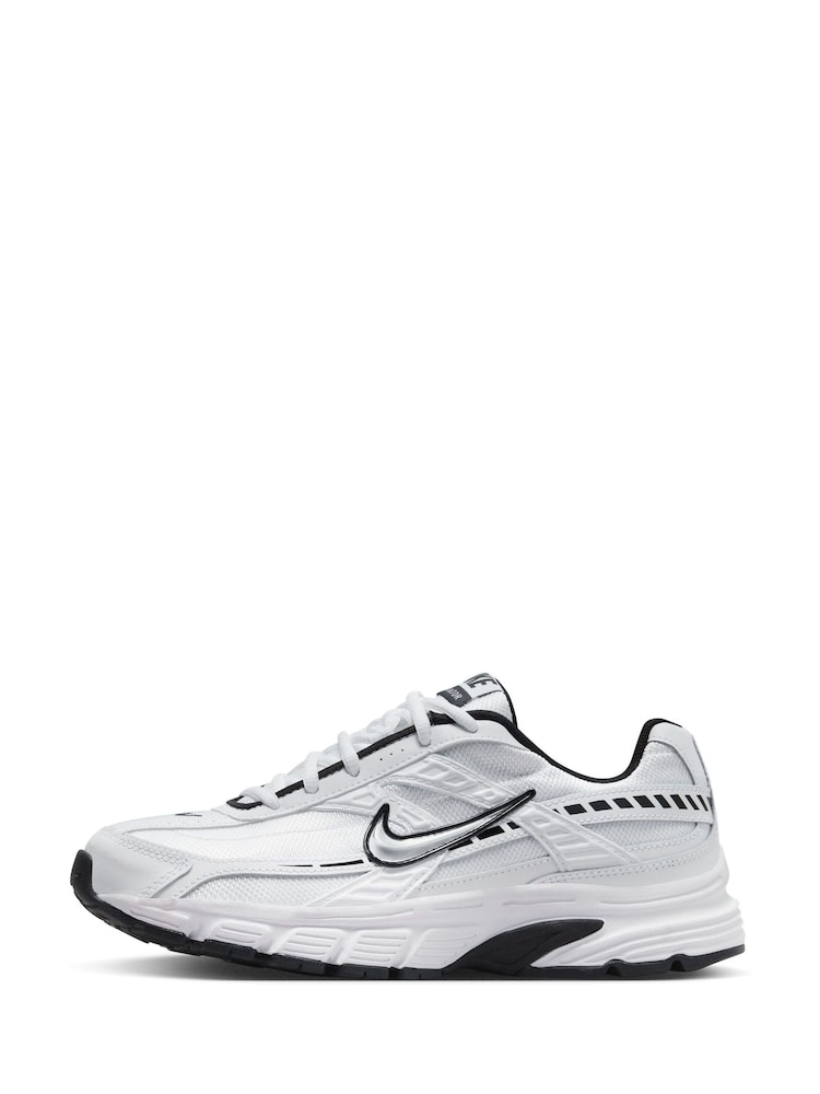 Blanc/Noir - Nike Baskets Initiator Retro Runner - Image 7 of 11