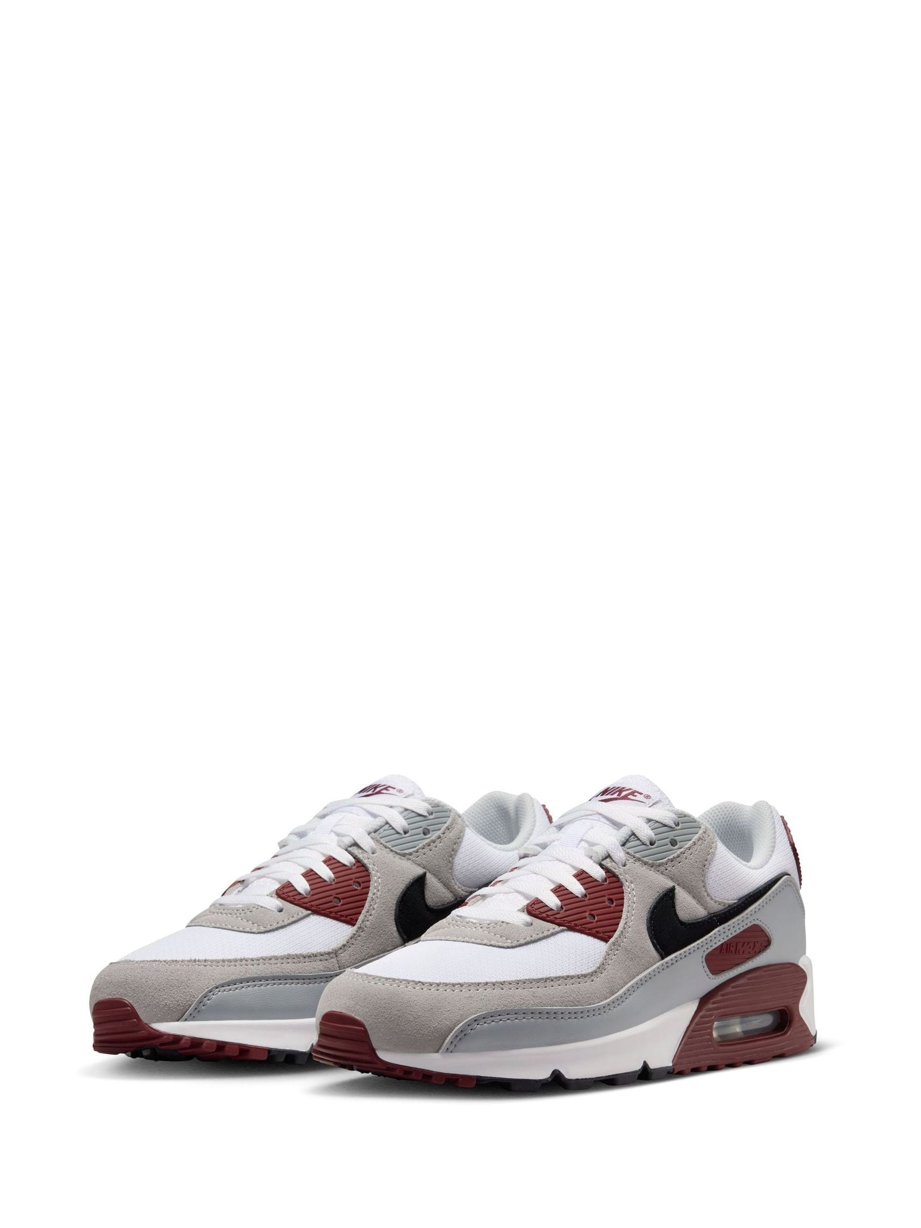 Kaufe Sie WeiB und Schwarz Nike Air Max 90 Sportschuhe bei Next Deutschland