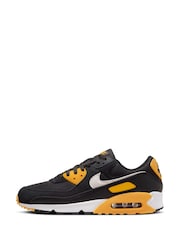 Jaune/noir - Nike Air Max 90 Trainers - Image 3 of 13