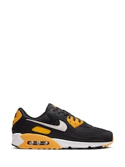 Jaune/noir - Nike Air Max 90 Trainers - Image 4 of 13