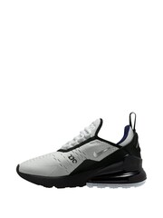 Nike White/Black Silver Youth Air Max 270 Trainers - Image 4 of 9