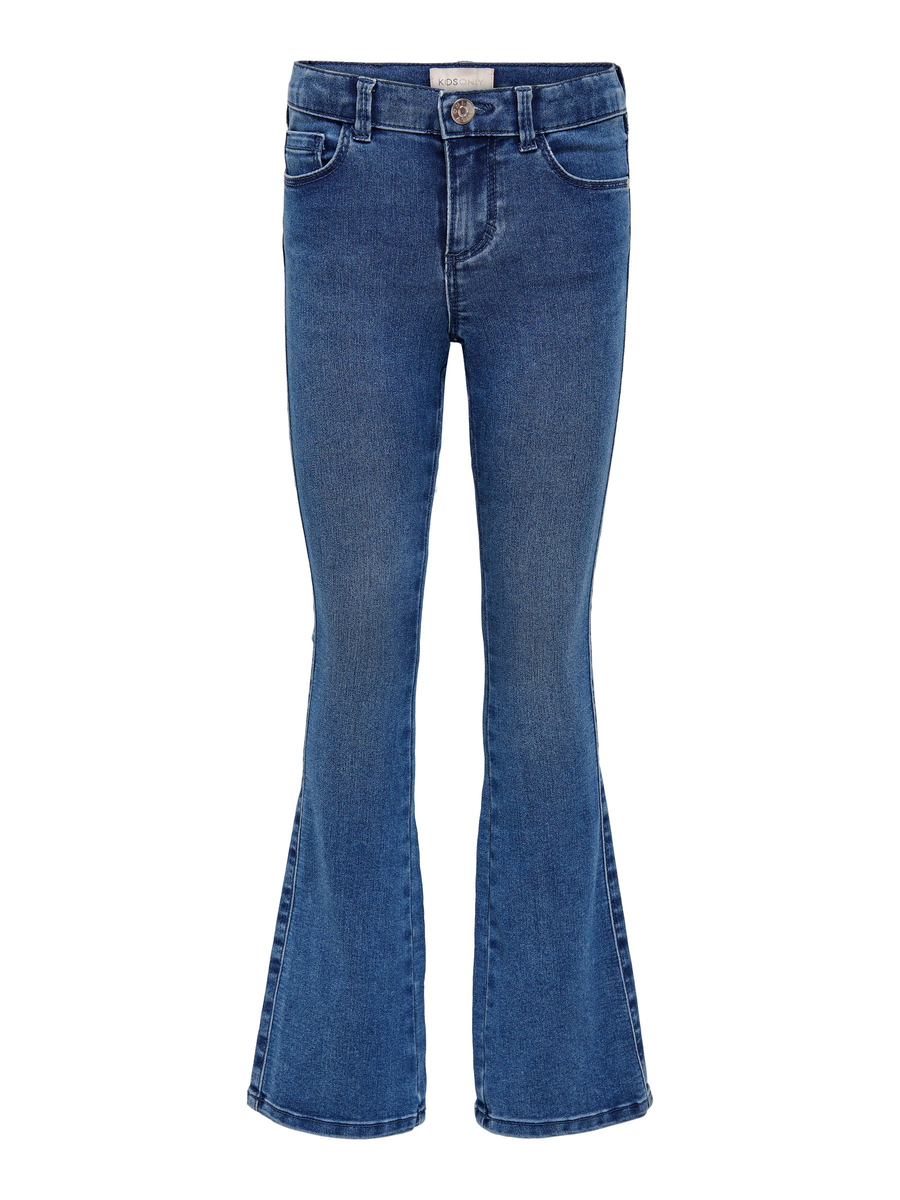 Buy ONLY KIDS Flare Leg Jeans With Adjustable Waist from