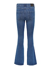ONLY KIDS Flare Leg Jeans With Adjustable Waist - Image 4 of 5