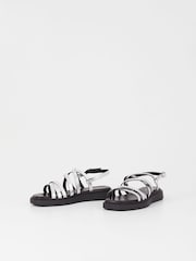 Vagabond Shoemakers Silver Connie Sandals - Image 2 of 3