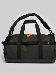 Superdry Black Tarp Barrel Bag - Image 3 of 6