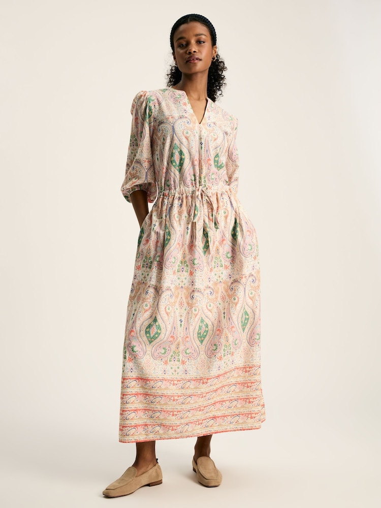 Joules Anais Multi Paisley Printed Maxi Dress - Image 1 of 7
