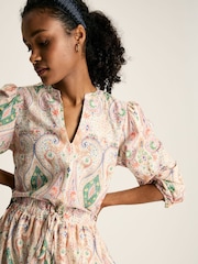 Joules Anais Multi Paisley Printed Maxi Dress - Image 5 of 7