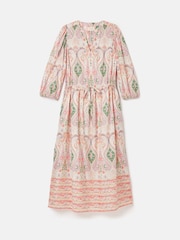 Joules Anais Multi Paisley Printed Maxi Dress - Image 7 of 7