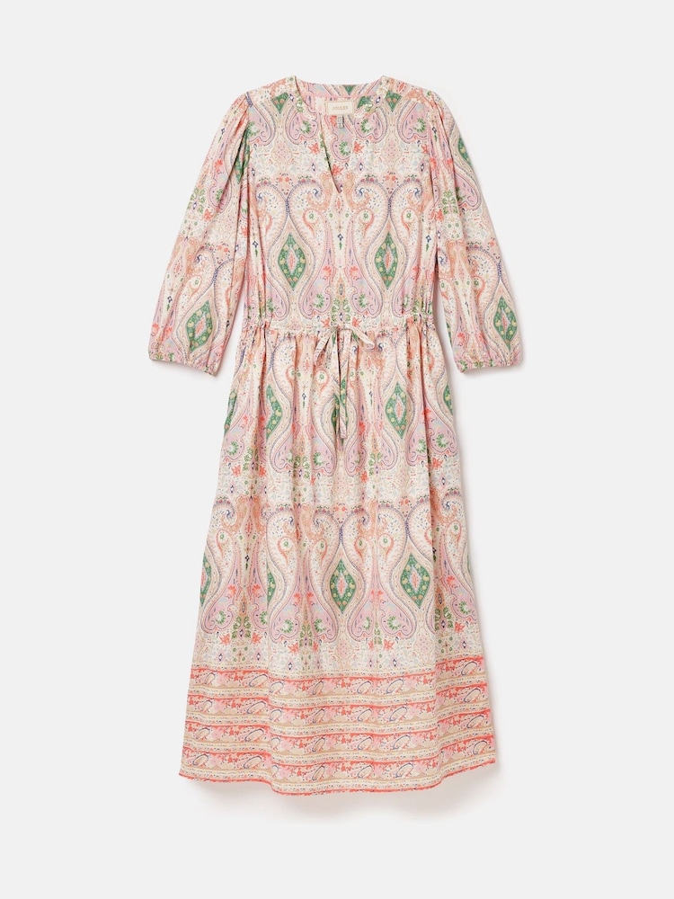 Joules Anais Multi Paisley Printed Maxi Dress - Image 7 of 7