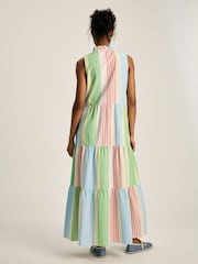 Joules Dolcie Multi Seersucker Maxi Sundress - Image 2 of 6