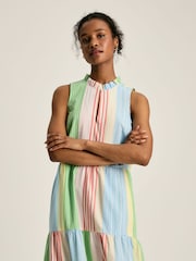 Joules Dolcie Multi Seersucker Maxi Sundress - Image 3 of 6