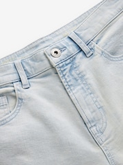 Bleach Stretch Denim Shorts - Image 7 of 10