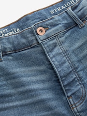 Blau - Denim-Shorts mit Stretchanteil - Bild 6 von 8