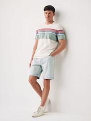 Bleach Stretch Denim Shorts - Image 2 of 8