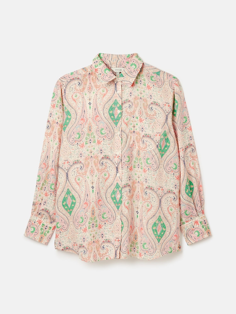 Joules Amilla Multi 100% Linen Shirt - Image 10 of 10