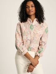 Joules Amilla Multi 100% Linen Shirt - Image 4 of 10