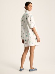 Joules Iris White Embroidered Blouse - Image 2 of 7