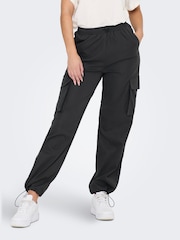 ONLY Grey Cargo Trousers - Image 2 of 7