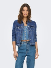 ONLY Blue Denim Jacket - Image 11 of 13