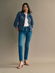 ONLY Blue Denim Jacket - Image 2 of 9