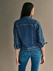 ONLY Blue Denim Jacket - Image 4 of 9