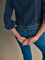 ONLY Blue Denim Jacket - Image 6 of 9