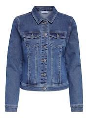 ONLY Blue Denim Jacket - Image 7 of 9