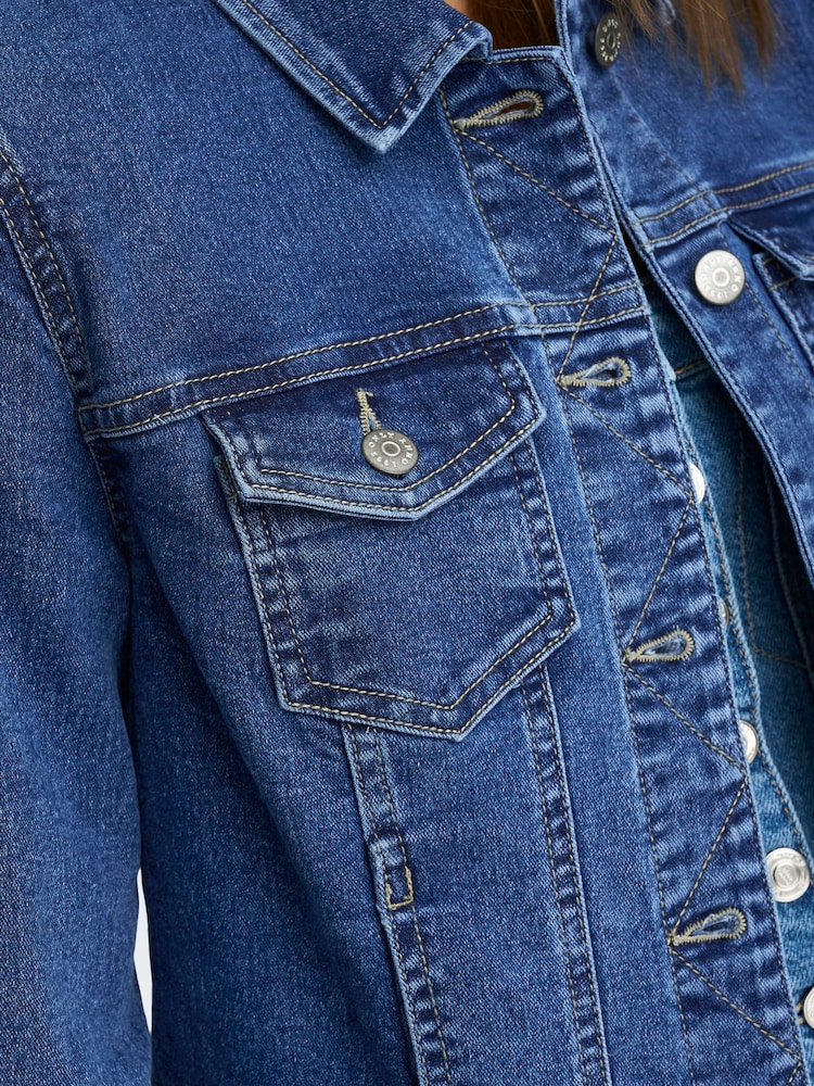 ONLY Blue Denim Jacket - Image 9 of 9