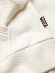 Superdry Cream Tattoo Script Graphic Hoodie - Image 6 of 6