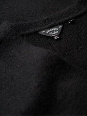 Superdry Black V-Neck Knit Jumper Dress - Image 5 of 6