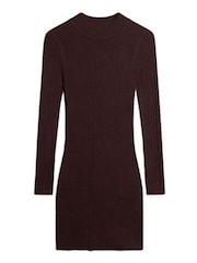 Superdry Red Backless Bodycon Mini Dress - Image 4 of 6