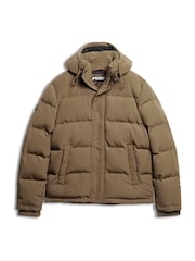 rjava - Superdry puhovka s kapuco Superdry Everest - Slika 5 iz 7