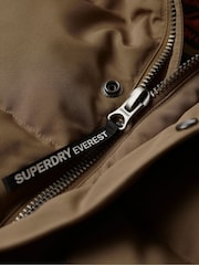 rjava - Superdry puhovka s kapuco Superdry Everest - Slika 6 iz 7