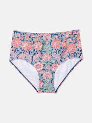 Joules Jasmine Pink & Navy Tankini Bottoms - Image 5 of 5