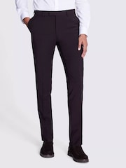 DKNY Burgundy Red Slim Fit Suit - Trousers - Image 1 of 3